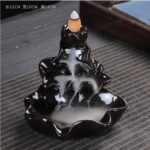 Black style 1 Backflow Incense Burner