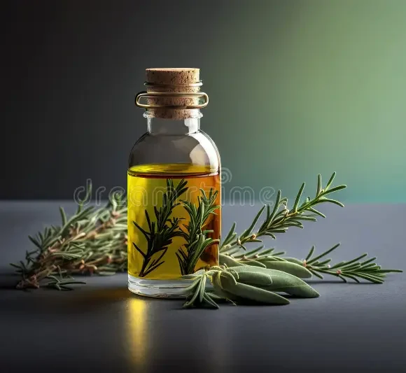 rosemary-essential-oil-product-over-dark-background-studio-shot-generative-ai-272080446 Natural Rosemary Essential Oil-Spain - Image 1