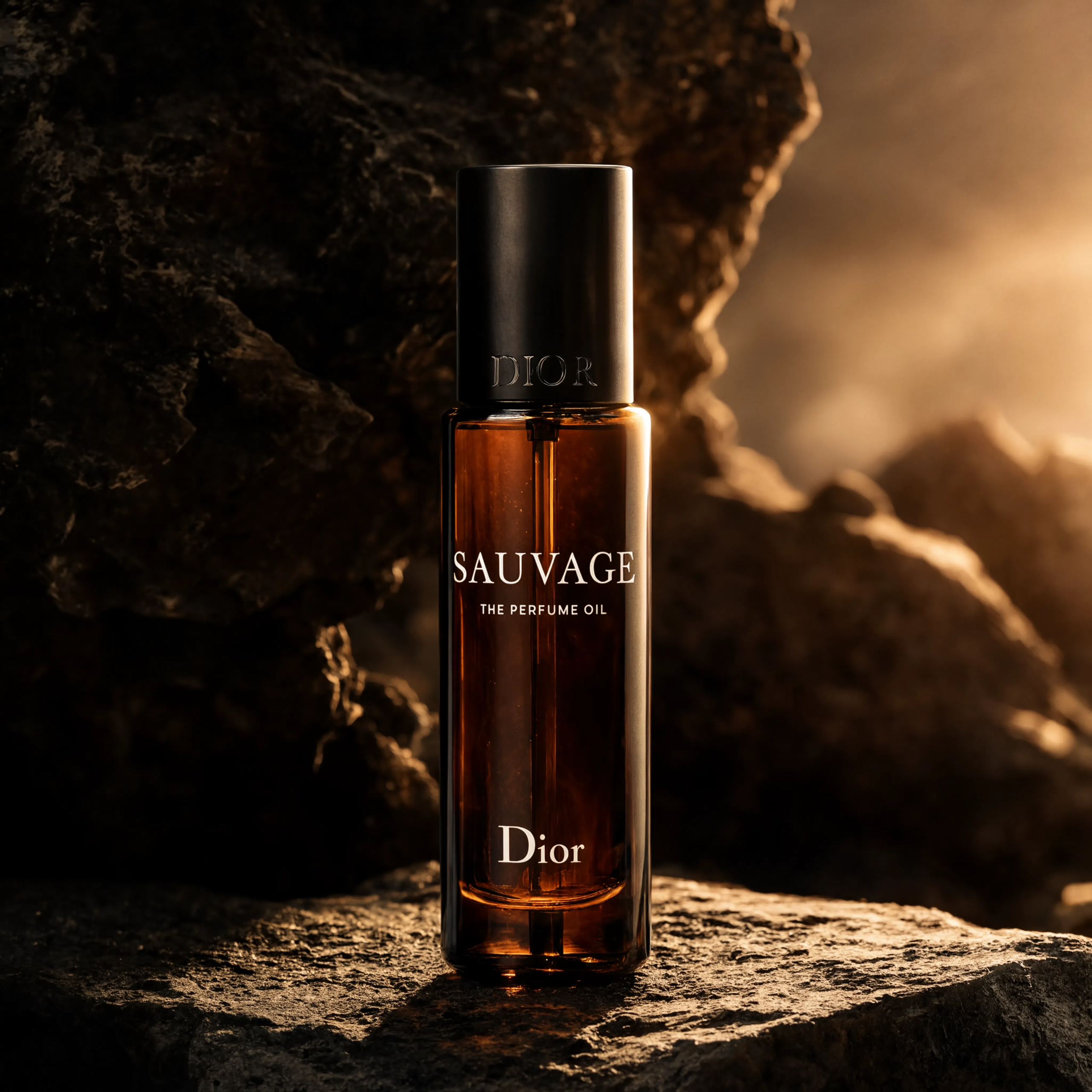 Sauvage Perfume Oil Square (1) Savage Fire - Image 1